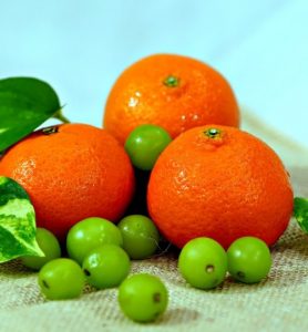 fruit-oranges-grapes